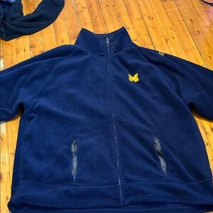 NFL Navy Blue Zip Up Sweater